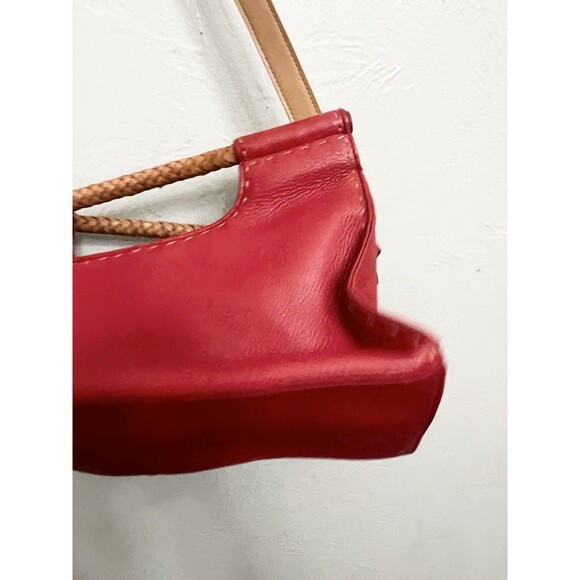 Fossil Key Per Crossbody/Shoulder/Clutch Bag Clutch Bamboo Handle Strap - Picture 9 of 11